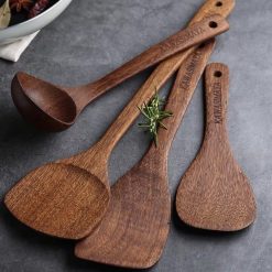Bộ 4 dụng cụ bếp gỗ Cánh Gà