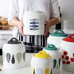 Hũ sứ có gioăng chặt khít