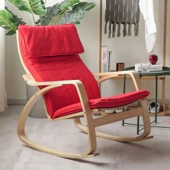 Ghế bập bênh gỗ Bạch Dương